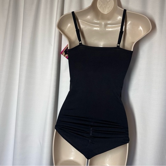 NEW MAIDENFORM FLEXEES FITSENSE ALL-IN-ONE SHAPING Shapeware BODYBRIEFER Black L - Picture 7 of 7
